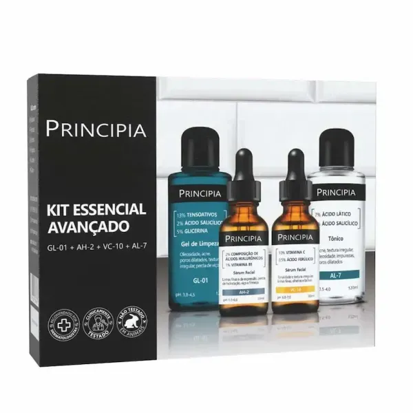 Kit Principia Essencial AV GL-01 + AL-7 + AH-2 + VC-10